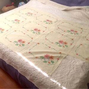 Floral Printed Embroidery Panels - 11 panels